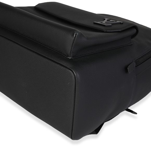 Louis Vuitton Black Aerogram Leather New Backpack - Picture 5 of 5